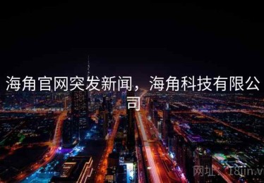 海角官网突发新闻，海角科技有限公司