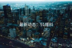 最新动态：91爆料