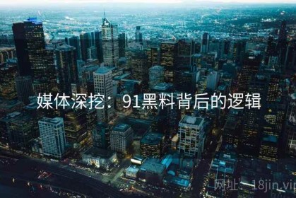 媒体深挖：91黑料背后的逻辑