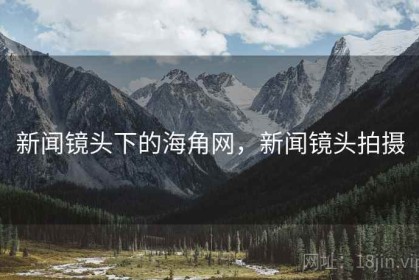 新闻镜头下的海角网，新闻镜头拍摄