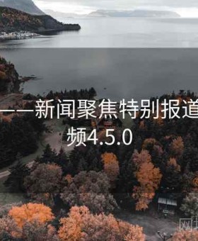91视频——新闻聚焦特别报道，91视频4.5.0