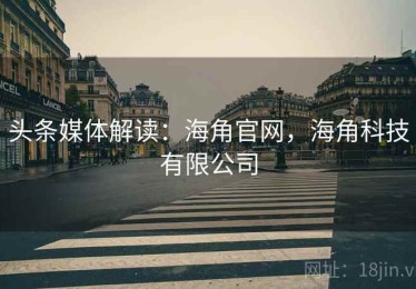 头条媒体解读：海角官网，海角科技有限公司